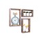 Barnwoodusa Rustic Farming Reclaimed Floating Wooden Rectangle Shelves, Set of 3 773822273685 - alternate 3